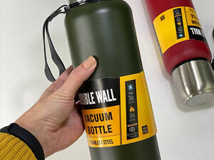 Термос Olens Double Wall 102-335 1000 мл чорний