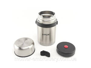 Термос пищевой, 750 мл, металлический, A-Plus нержавеющая сталь для кофе и чая термос