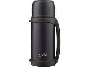 Термос Well Done 1,5 л Black (WD-7041B)