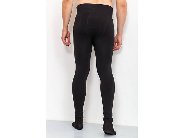 Термоштани чоловічі на флісі, колір чорний, 131R5005 - Фото 3