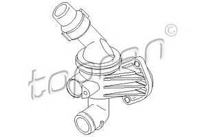 Термостат для моделей: AUDI (A3, A3, TT, TT), SEAT (ALTEA, LEON, ALTEA), SKODA (OCTAVIA, OCTAVIA), VOLKSWAGEN (GOLF, PASSAT...)