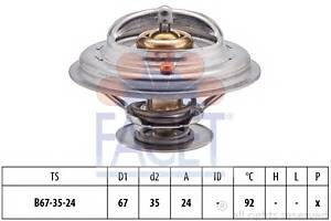 Термостат для моделей: AUDI (A4, A8, A6, A6, A4, A4, A4, A4), SKODA (SUPERB), VOLKSWAGEN (PASSAT, PASSAT, PASSAT, PASSAT)