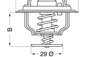 Термостат для моделей: AUSTIN (MAXI, ALLEGRO), DAIMLER (2.8,XJ,COUPE,LIMOUSINE), ISUZU (TROOPER,MIDI,MIDI,MIDI), JAGUA