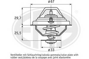 Термостат для моделей: BMW (3-Series, 5-Series,5-Series,7-Series,3-Series,5-Series,5-Series), LAND ROVER (RANGE-ROVER)