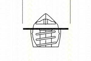 Термостат   для моделей: CITROËN (JUMPER, XANTIA,XM,XM,ZX,EVASION,AX,BX,BX,C15,VISA,XANTIA,SAXO,BERLINGO,BERLINGO,XSARA,