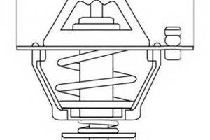Термостат для моделей: MITSUBISHI (L-300, PAJERO,L-200,L-200,L-300,PAJERO)