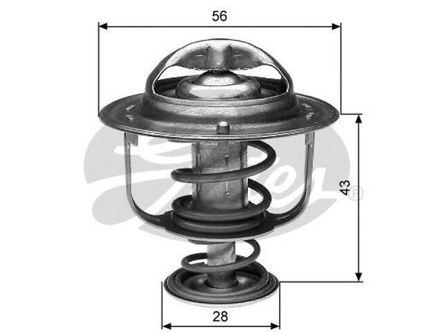 Термостат, LEXUS ES/IS/LS/RX, MITSUBISHI Colt/Galant/Lancer/Pajero, TOYOTA Camry/RAV 4 1.3-4.0 88-