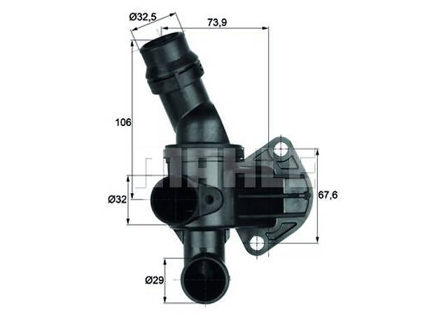 Термостат Behr AUDI/SEAT/VW Golf V,Golf VI, Polo 2,0TSI-2,0TDI 06-