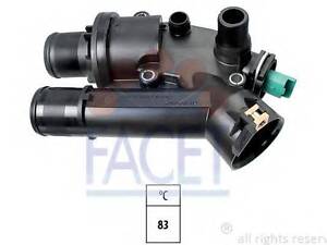 Термостат Citroen C5 Ford Mondeo Peugeot 407508 2.2 HDiTDCi 06-> FACET 78747 на PEUGEOT 508
