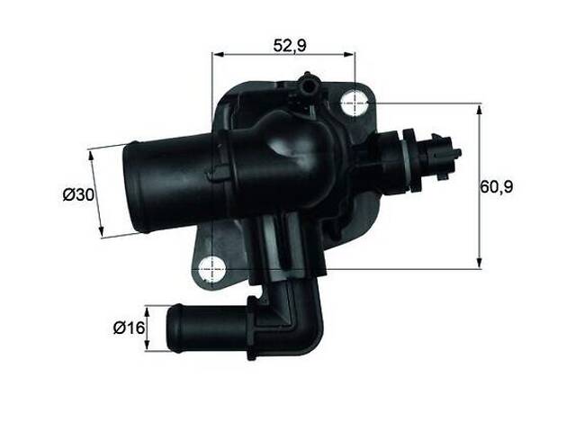 Термостат CITROEN NEMO / OPEL COMBO (X12) / FIAT QUBO (225_) 1998-2018 г.