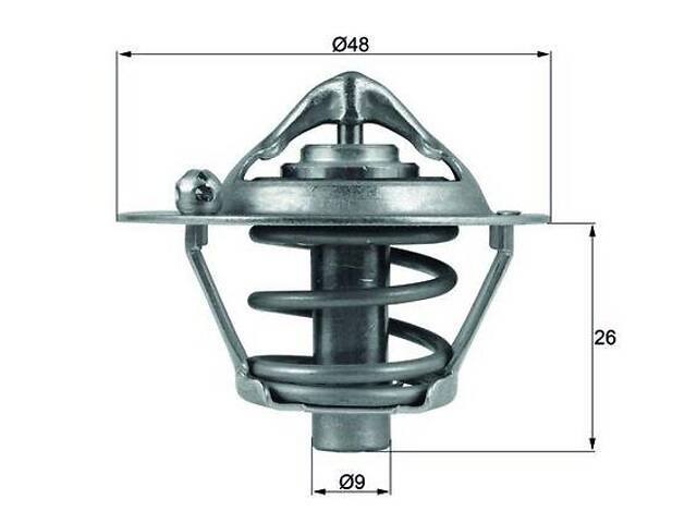 Термостат FORD FOCUS / FORD C-MAX / MAZDA 2 (DY) / VOLVO C30 (533) 1996-2020 г.