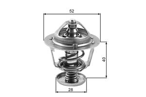 Термостат FORD TELSTAR / MAZDA 3 (BM) / MAZDA 6 (GG) / MAZDA 2 (DE_) 1983-2019 г.