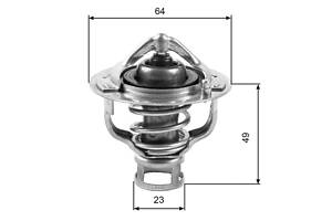 Термостат INFINITI M30 / INFINITI J30 / INFINITI QX4 / NISSAN TERRANO (R20) 1980-2010 г.