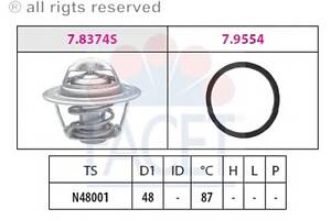 Термостат Ланос 1.5/Авео/Нексия 8V (вставка) Facet