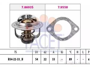 Термостат Astra H, Astra J, Corsa D, Cruze, Meriva, Mokka, Zafira B