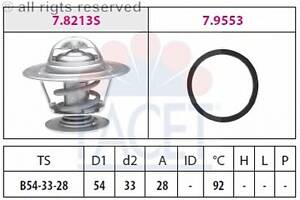 Термостат Opel Omega A/Ascona B/Ford Scorpio/Volvo S60/S70/V70 2.0-3.0 i/D -98 (92 C)