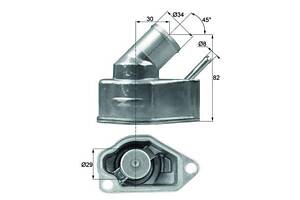 Термостат OPEL SINTRA (APV) / OPEL ASTRA H (A04) / OPEL OMEGA B (V94) 1988-2019 г.