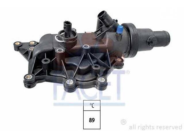 Термостат Renault Clio 2005-2024 FACET 7.8706 - Фото 1