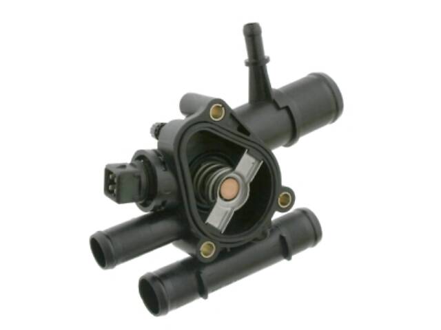 Термостат с корпусом и уплотнением на Clio, Espace, Grand Espace, Kangoo, Laguna, Megane, Movano, Scenic, Vivaro A - Фото 1