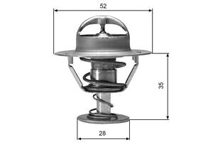 Термостат TOYOTA MARK / ROVER 200 (XH) / LEXUS IS (_E1_) / MAZDA RX-7 (FC) 1984-2007 г.