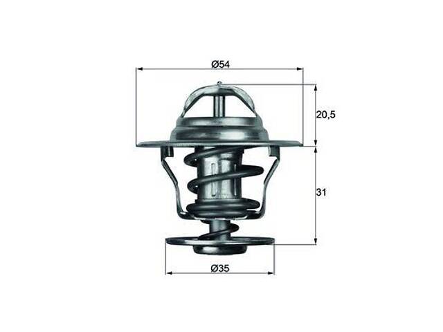 Термостат VW JETTA (16) / VW CADDY (14) / VW GOLF (155) / VW ILTIS (183) 1968-2010 г.