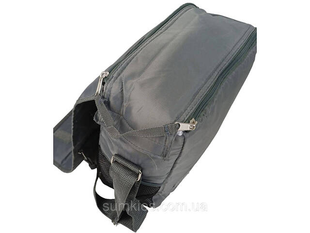 Термосумка, сумка холодильник через плече 8L Live in style Small Cool Bag сіра - Фото 6