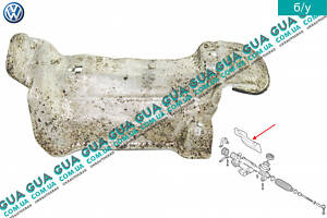 Термозащита / термозащитный экран рулевой рейки 1K1423981J VW / ВОЛЬКС ВАГЕН CADDY III 2004- / КАДДИ 3 04-, VW / ВОЛЬКС