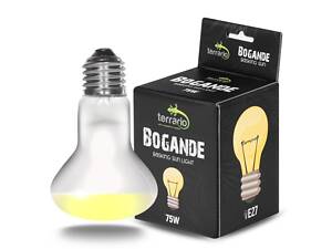 Террариумная лампа точечного нагрева UVA Terrario Bogande Basking Sun Light для рептилий, 75W