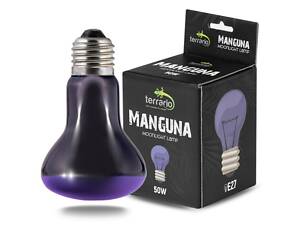 Terrario Ночная лампа Terrario Manguna Moonlight Lamp с подогревом, для террариума, 50W