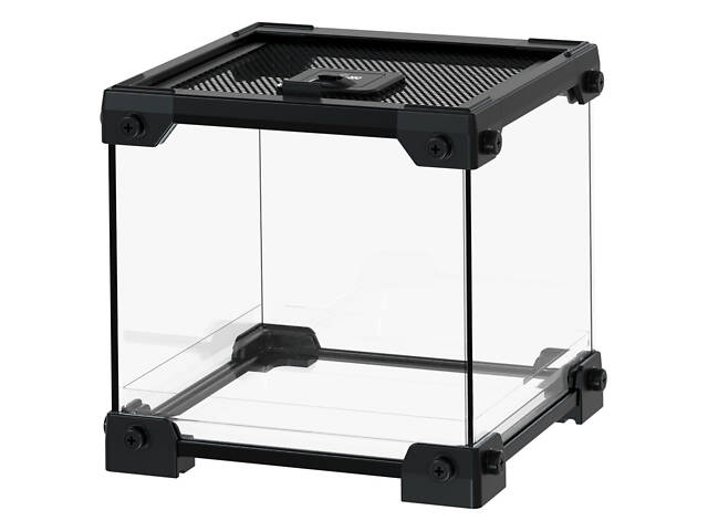 Террариум для малых животных Repti-Zoo 20x20x20 см Черный (NAK02B) - Фото 1