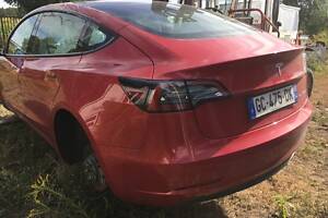 TESLA MODEL 3 ЗАДНИЙ КАПОТ, КРИЛА, РЕМІНЬ, БАМПЕР, ЛАМПИ, ПЛАСТИК, КРИШКА