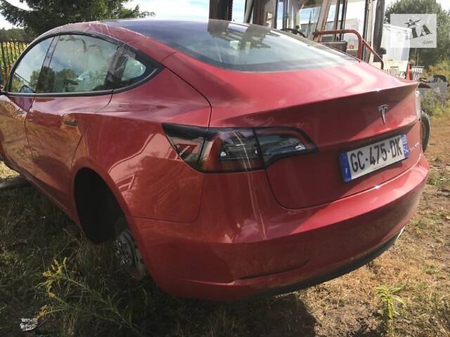 TESLA MODEL 3 ЗАДНИЙ КАПОТ, КРИЛА, РЕМІНЬ, БАМПЕР, ЛАМПИ, ПЛАСТИК, КРИШКА