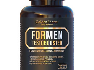 Тестобустер (Testobooster) для чоловіків капсули 650 мг №120