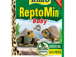 Tetra Корм для маленьких черепах Tetra ReptoMin Baby палочки, 100 мл