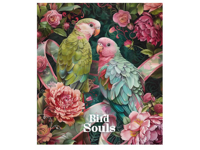 Тетрадь Школярик Bird Souls 48 листов клетка (048-3457K) - Фото 1