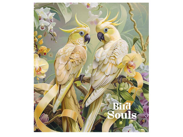 Тетрадь Школярик Bird Souls 48 листов клетка (048-3457K) - Фото 2