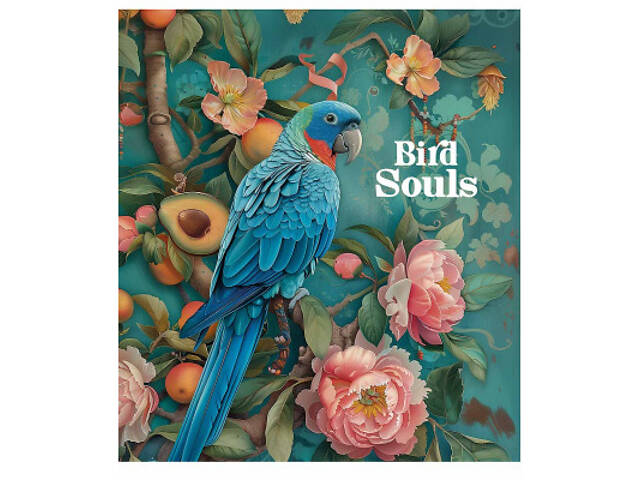 Тетрадь Школярик Bird Souls 48 листов клетка (048-3457K) - Фото 3