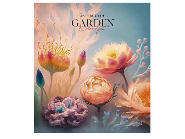 Зошит Школярик Macro garden 96 аркушів у лінію (096-3247L) - Фото 1