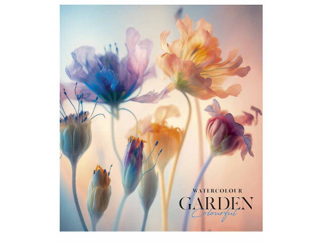 Зошит Школярик Macro garden 96 аркушів у лінію (096-3247L) - Фото 3