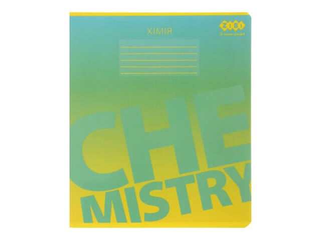 Зошит ZiBi предметний GRADIENT 48 аркушів клітинка, хімія (ZB.1702-06) - Фото 1