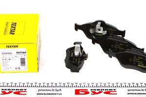 TEXTAR 2360406 Колодки гальмівні (передні) Ford Fiesta 95- (Teves) Q+