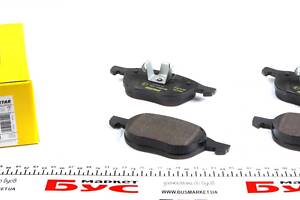 TEXTAR 2372301 Колодки тормозные (передние) Ford C-Max/Focus/Mazda 3/5 03- (Teves) Q+