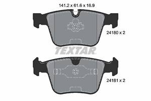 TEXTAR 2418001 Колодки гальмівні (задні) MB M-class (W164)/S-class (W221)/R-class (W251/V251) 06-13 (Ate)