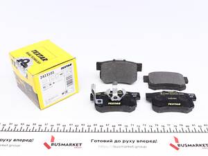 TEXTAR 2423101 Колодки гальмівні (задні) Honda Accord IV/V/VI/VII 89-12/Civic VI/VII/VIII 94-/CR-V 01-07