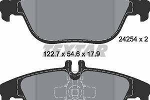 TEXTAR 2425401 Колодки тормозные (задние) MB C-class (W204/C204)/E-class (C207/A207) 1.6-5.5 07- (Teves) Q+