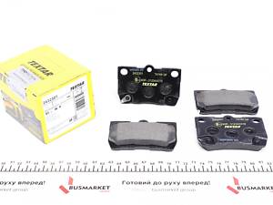 TEXTAR 2432301 Колодки гальмівні (задні) Lexus GS/IS II/IS C 05-