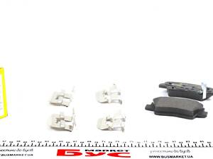 TEXTAR 2493401 Колодки гальмівні (задні) Hyundai Elantra/Sonata/Tucson 04- (Akebono) Q+