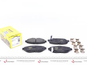 TEXTAR 2500601 Тормозные колодки (передние) Toyota Avensis 2.0D/2.2D 09- (Bosch) Q+