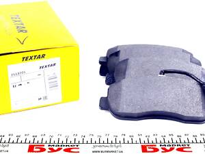 TEXTAR 2514701 Колодки гальмівні (передні) Renault Master III/Opel Movano B 10- (Brembo) Q