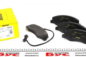 TEXTAR 2517201 Тормозные колодки (задние) Opel Movano/Renault Master III 2.3dCi/2.3 CDTI 10- (спарка)Q+(с датчиком)